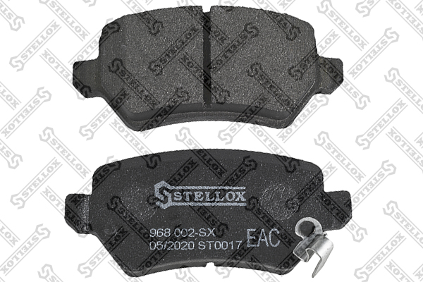 4057276457782 | Brake Pad Set, disc brake STELLOX 968 002-SX